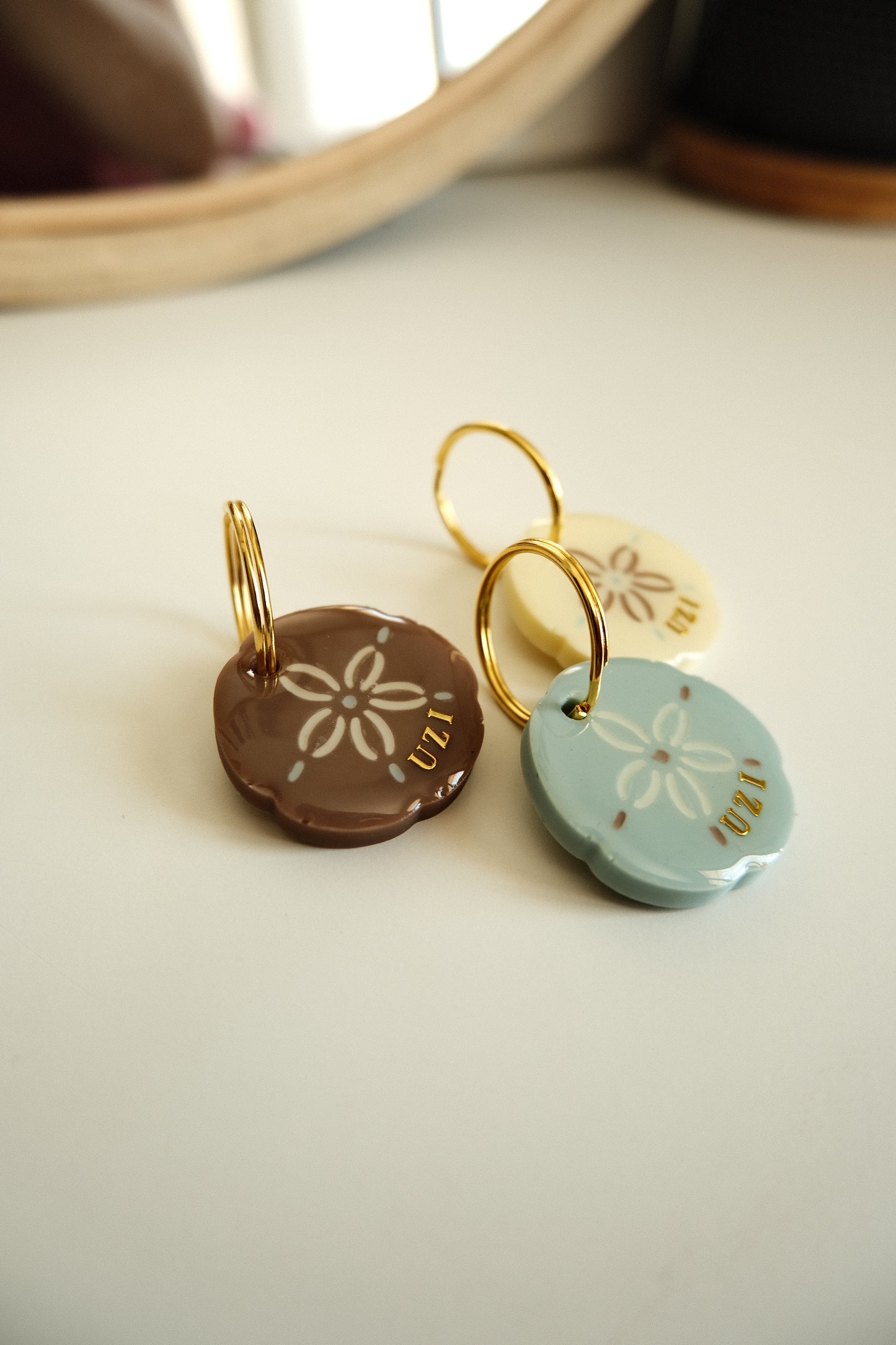 Médaille Sand dollar brown