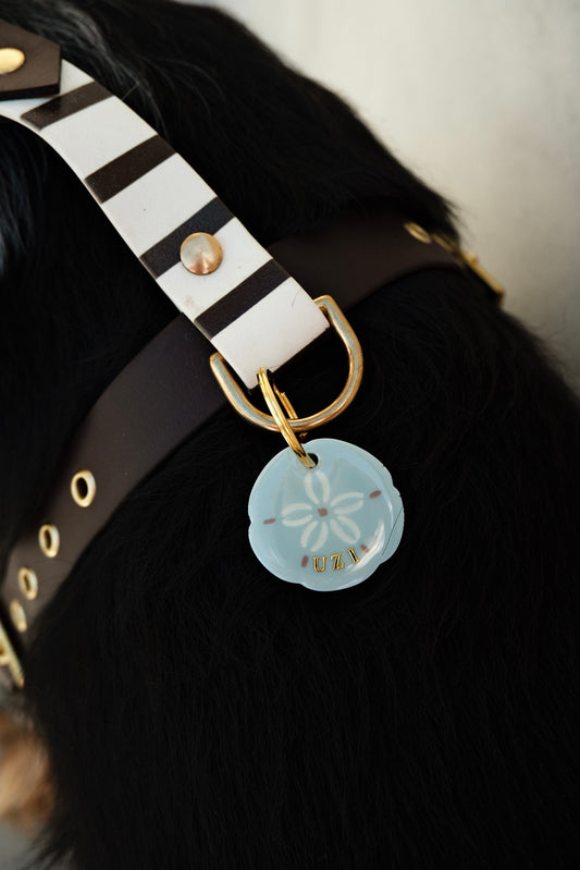 Médaille Sand dollar baby blue