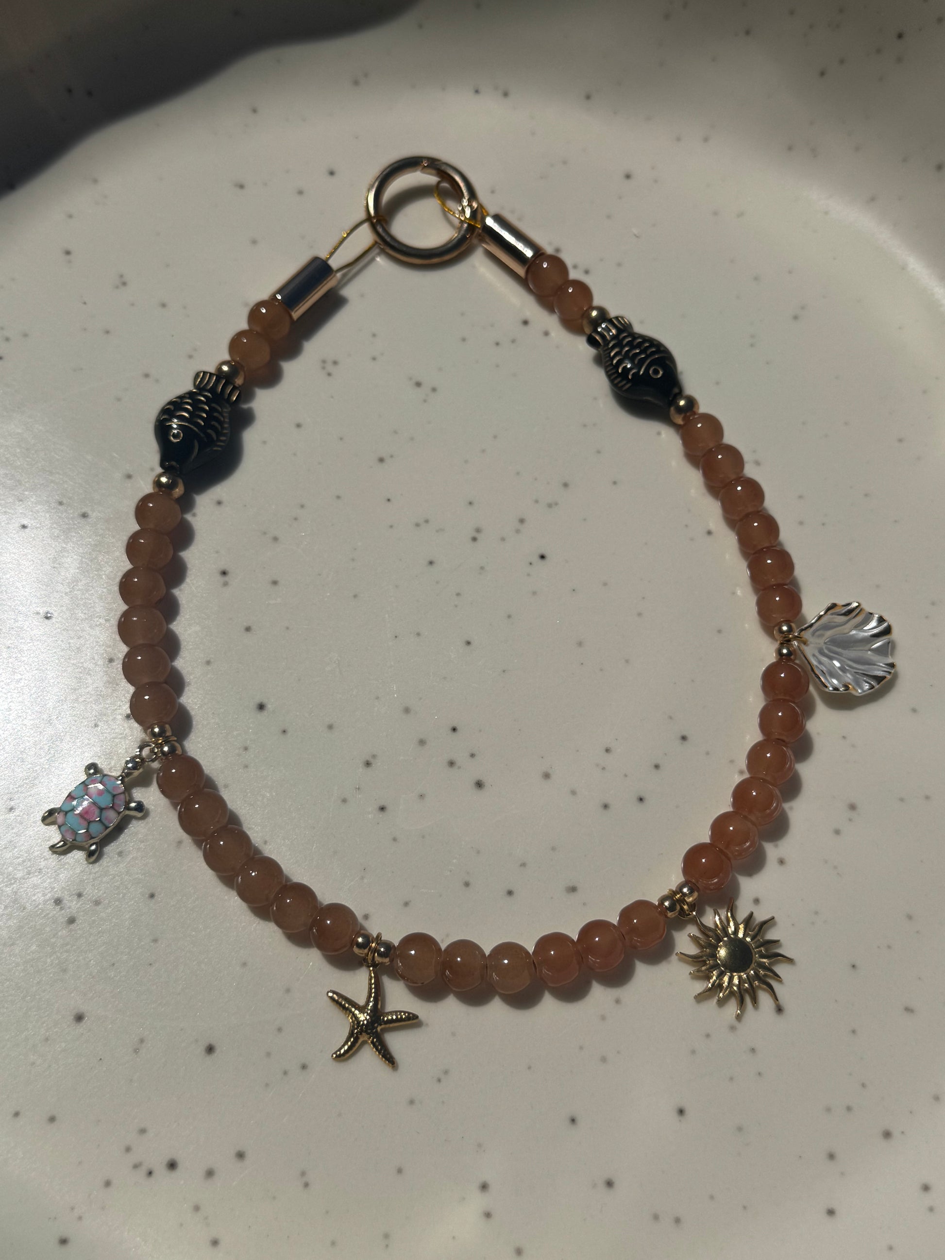 Collier porte médaille Marée Basse - Aura Necklaces