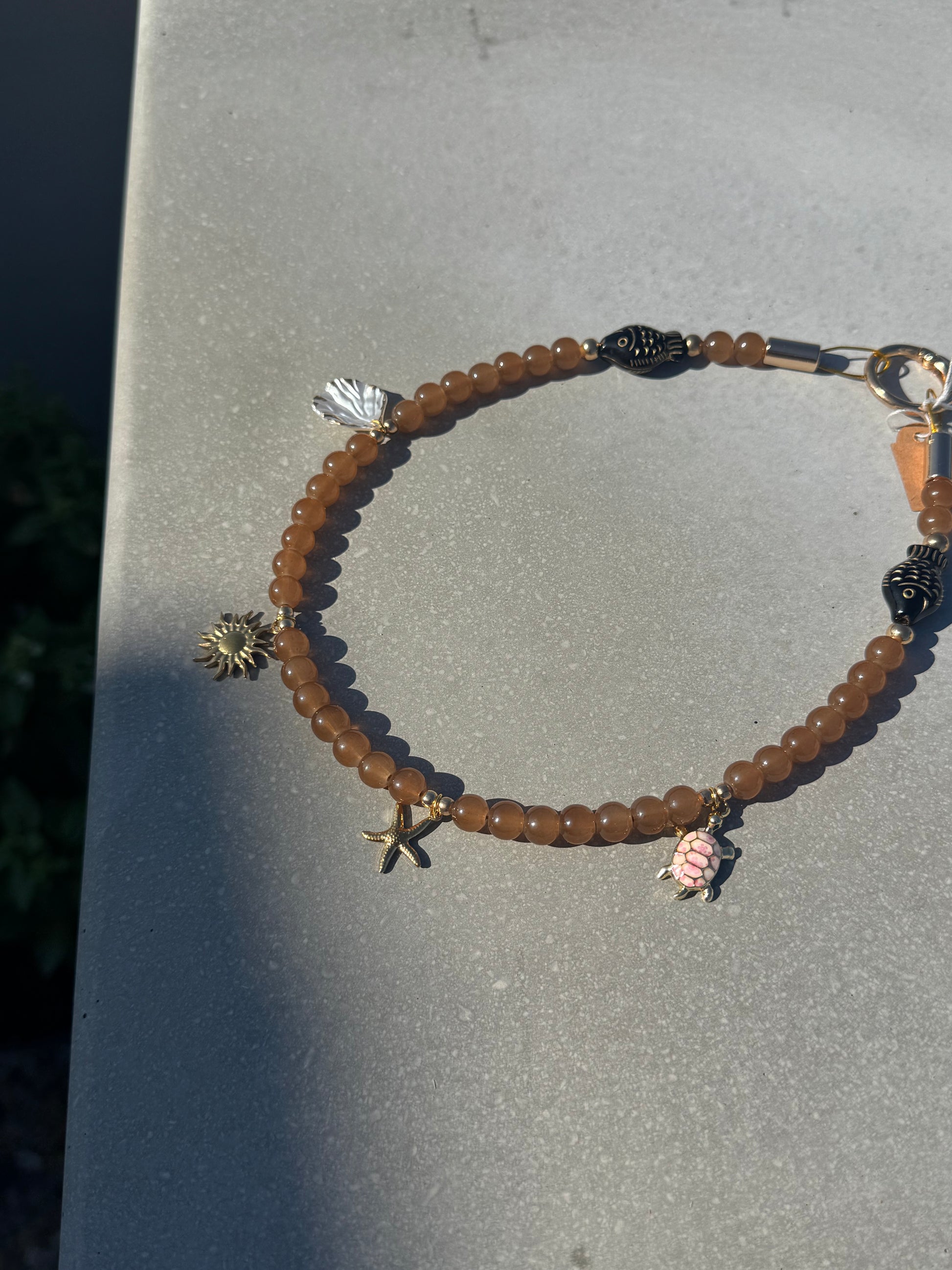 Collier porte médaille Marée Basse - Aura Necklaces